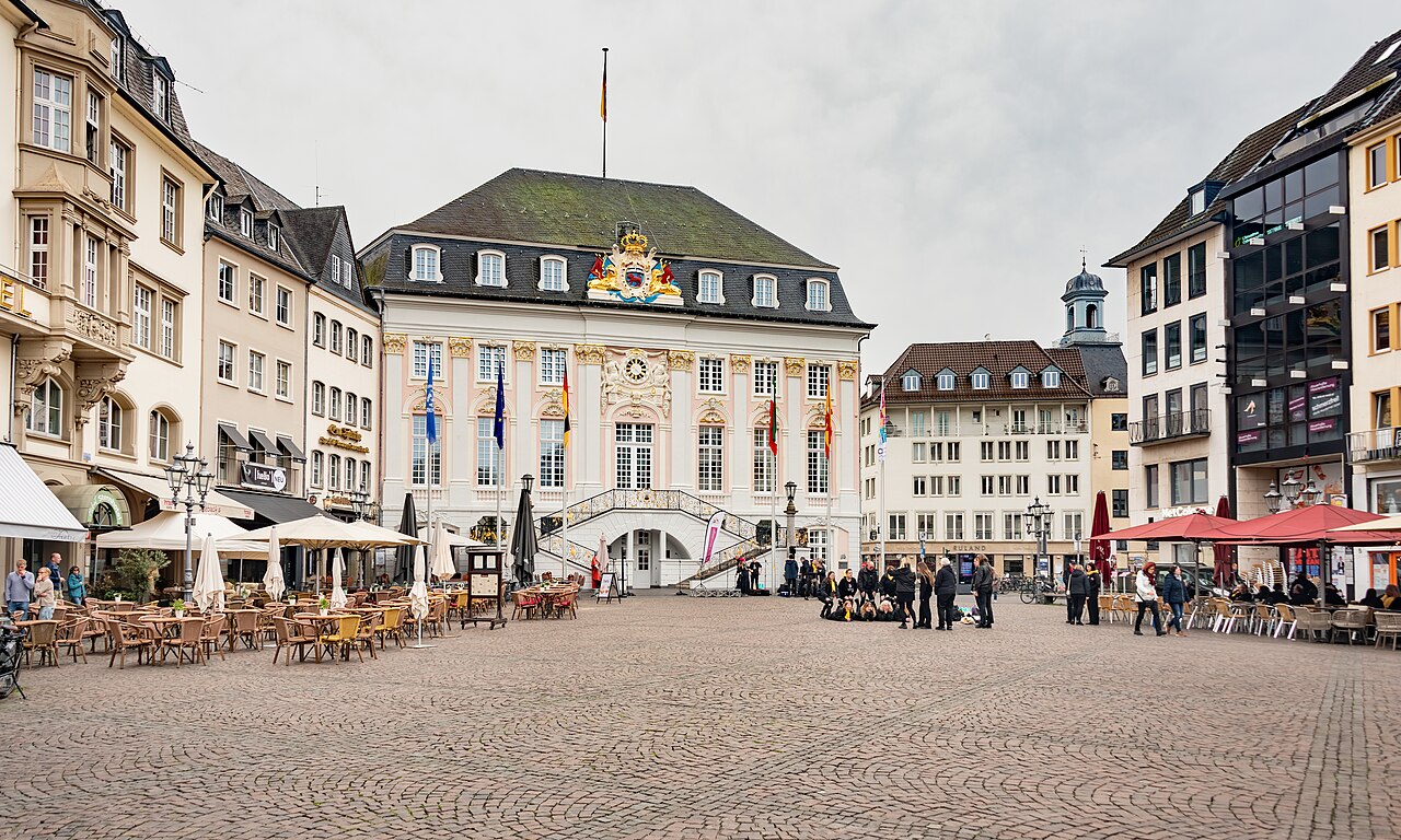 Bonn overcast day