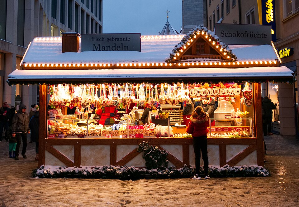 At The Candy Stand