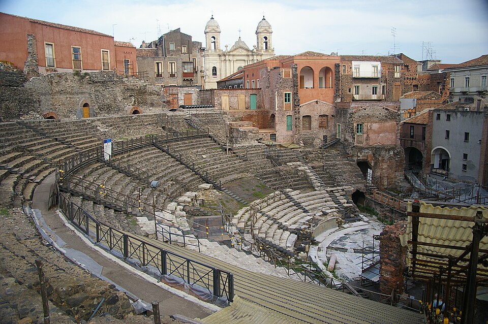 Catania Greek Roman theater