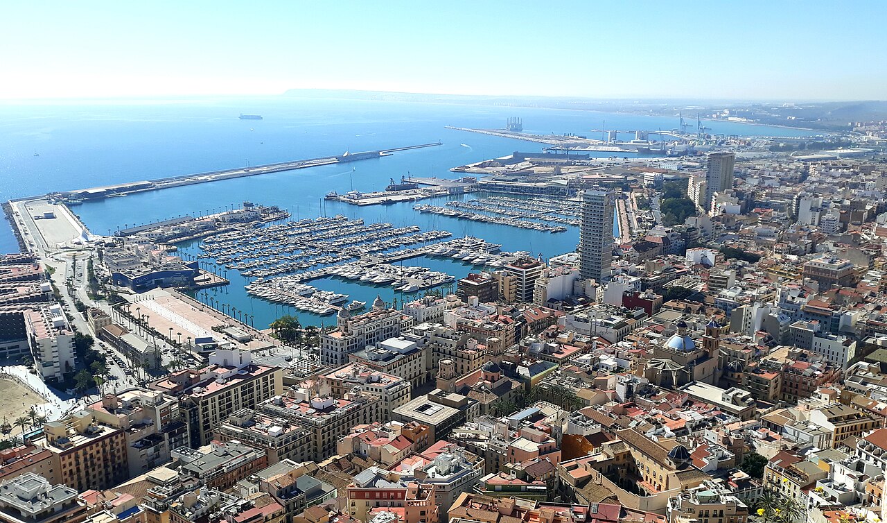 Panorama view Alicante