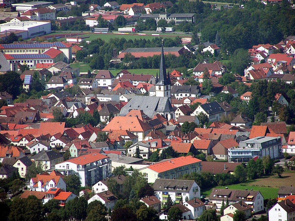 Staffelstein vom Staffelberg