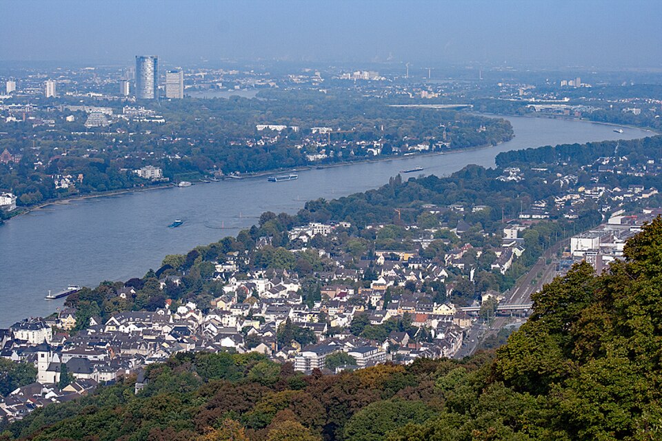 Königswinter from Drachenfels