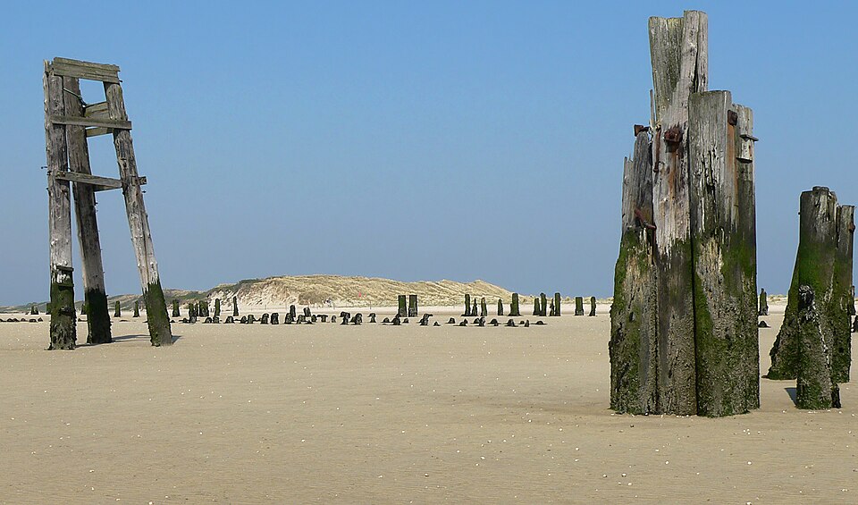 Wangerooge Ostanleger Pfähle