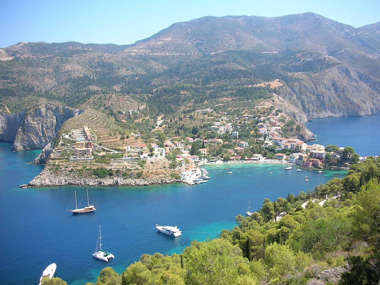 Blick auf Assos