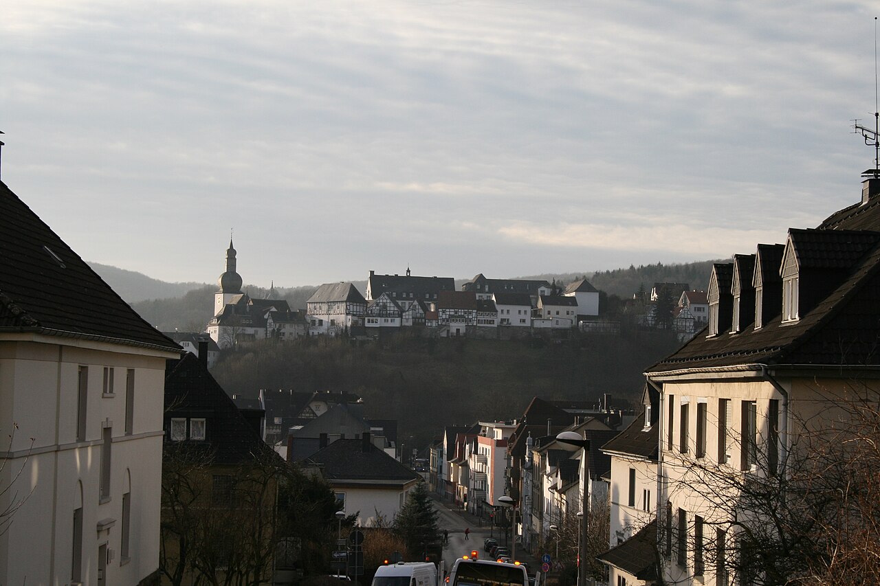 Blick auf Arnsberger Altstadt