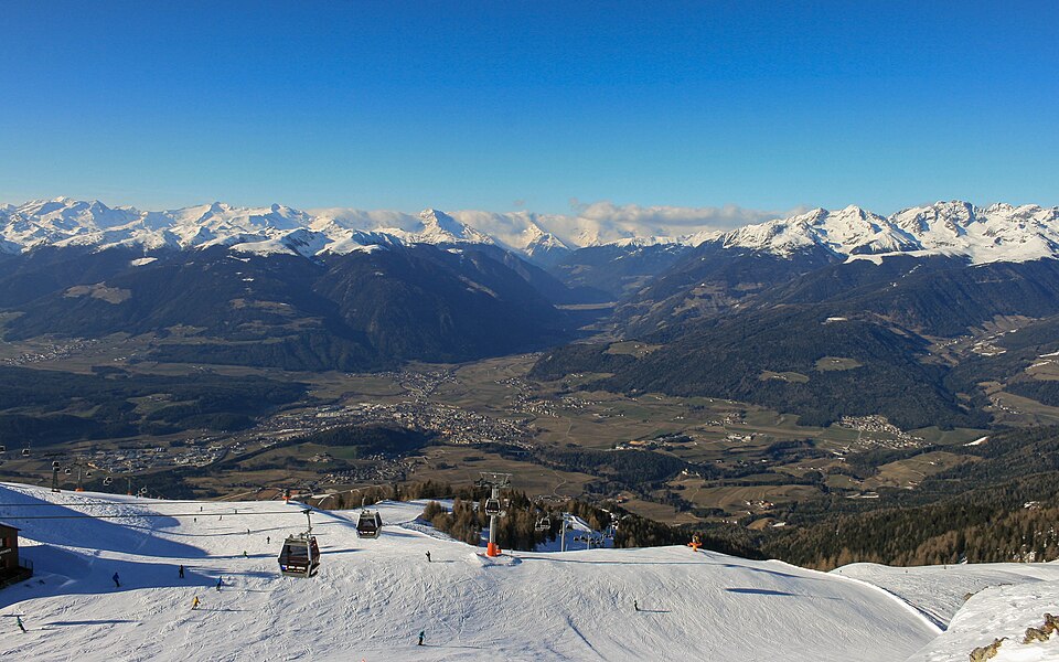 Bruneck vom Kronplatz