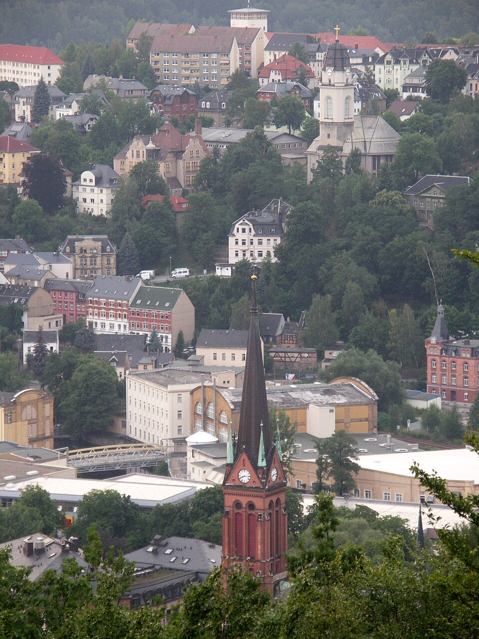 Aue Stadtkern