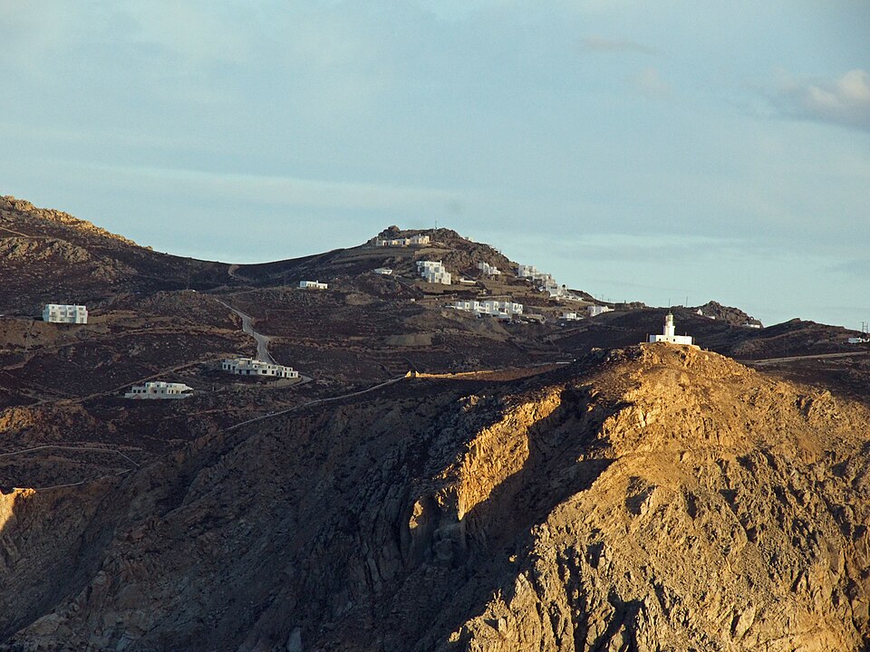 Faro.,Lighthouse Mykonos