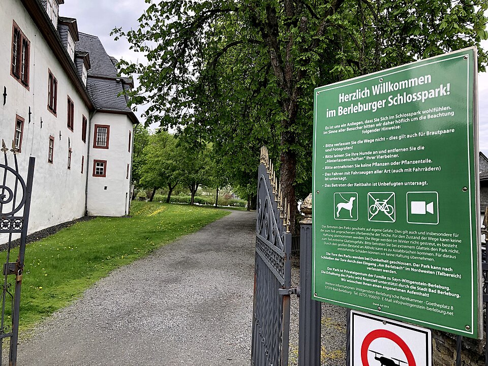 Schlosspark Bad Berleburg