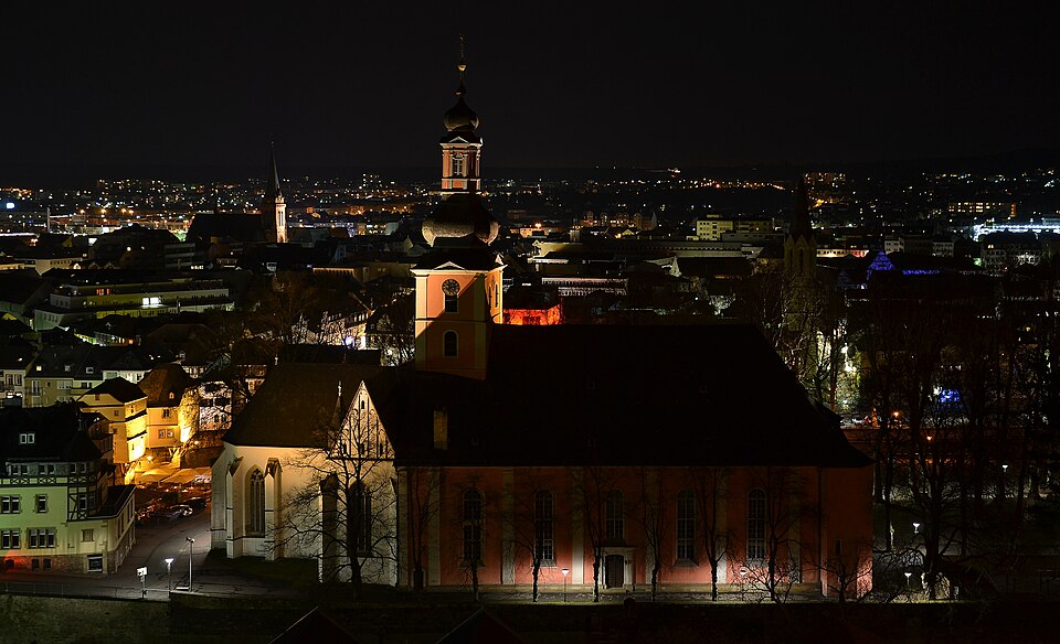Bad Kreuznach by night