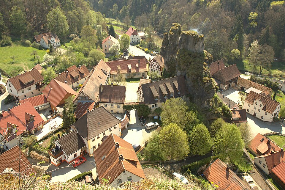 in der Fränkischen Schweiz