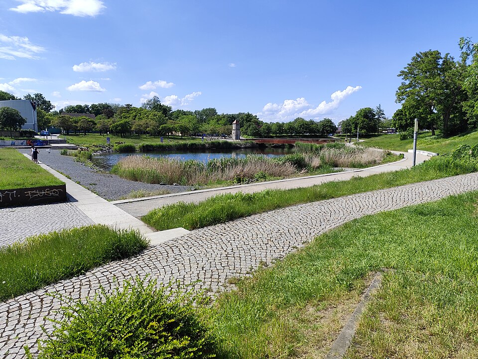 Stadtsee in Staßfurt