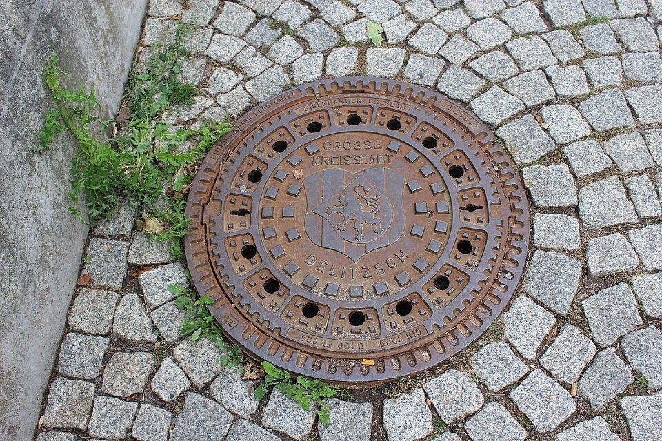 Delitzsch Kanaldeckel