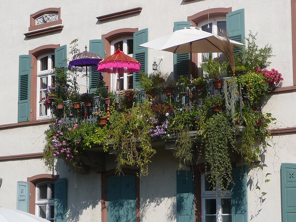 Balkon in Ladenburg