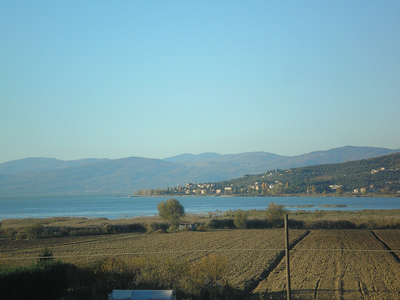 Lago Trasimeno veduta