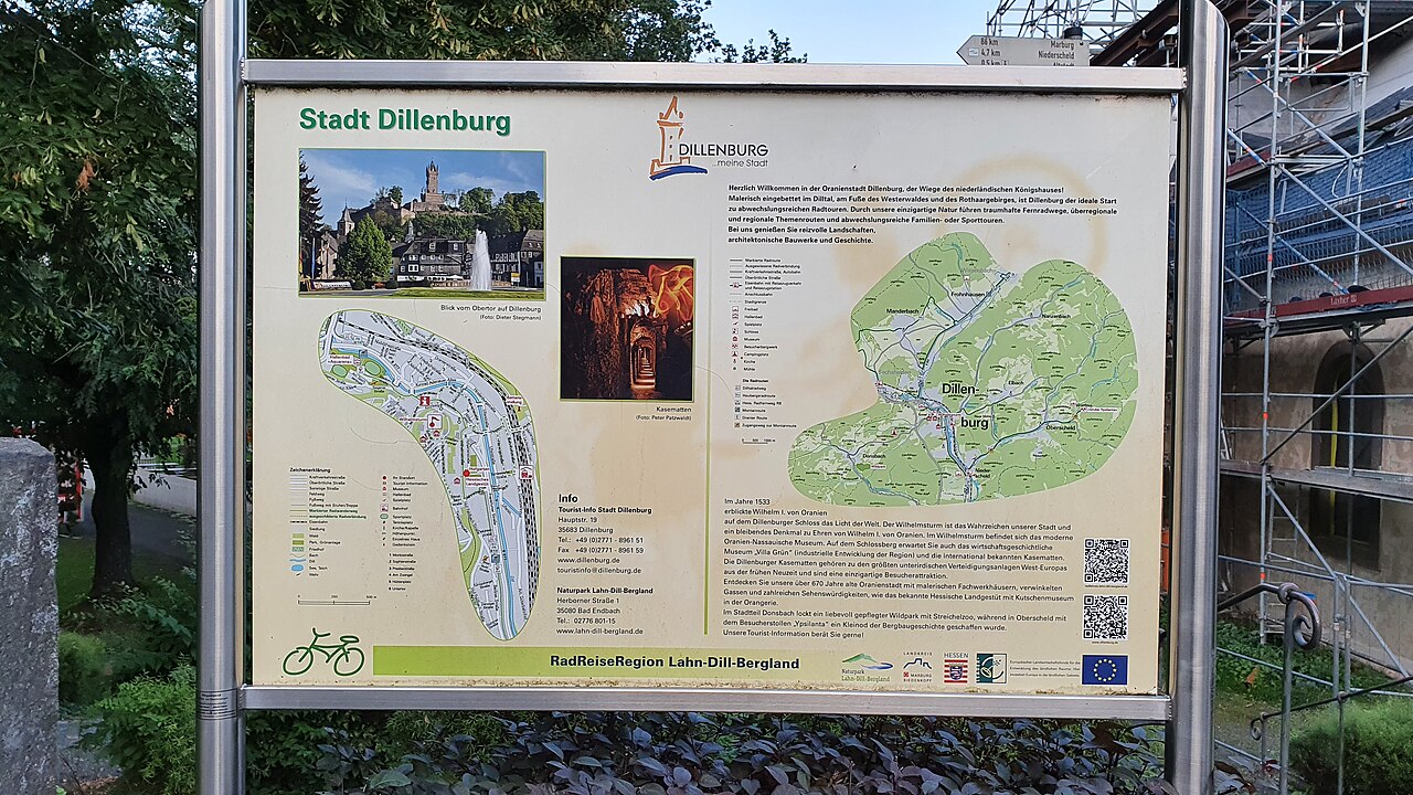 Infotafel Stadt Dillenburg