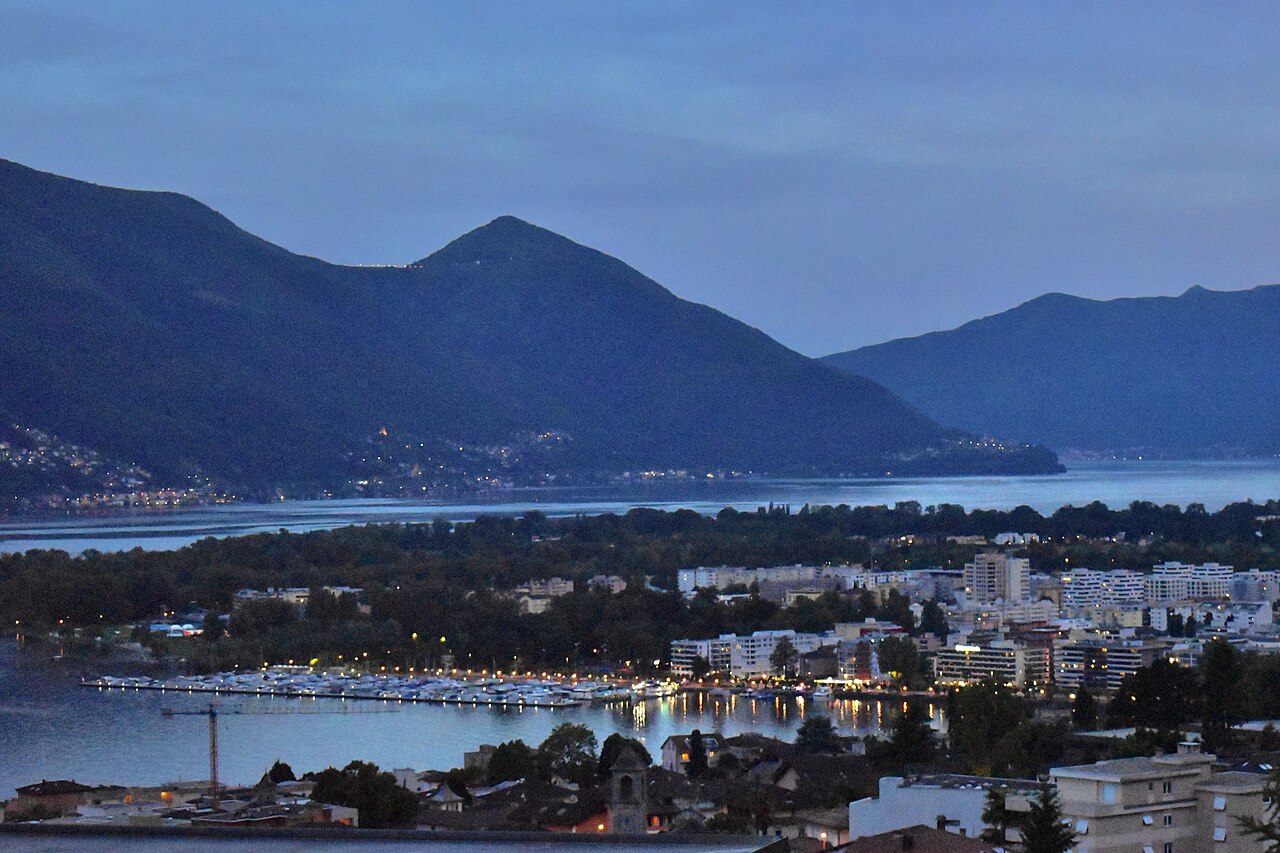 Abendstimmung in Locarno