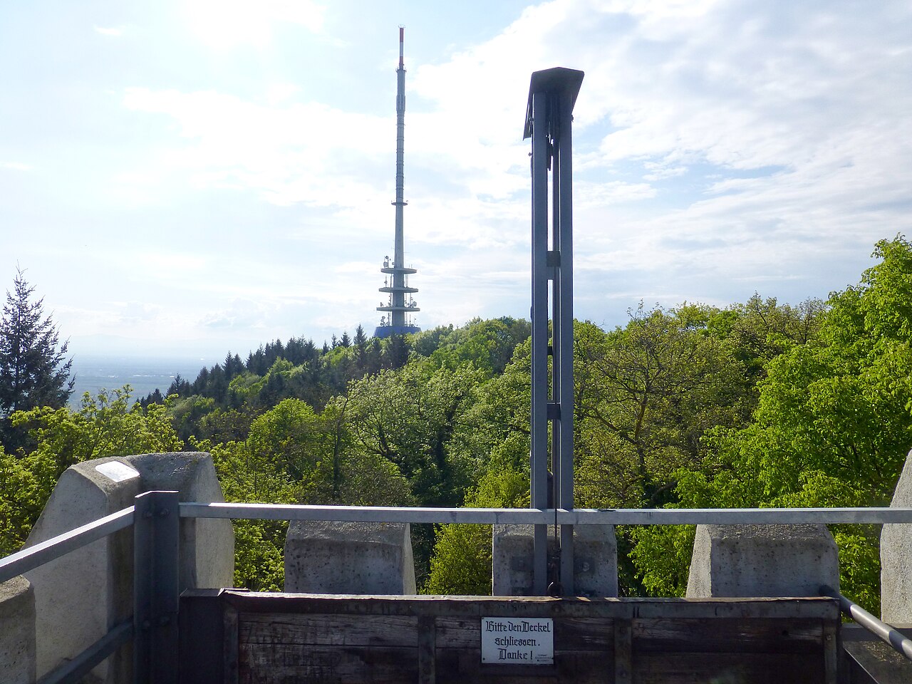 Neunlindenturm Aussicht West