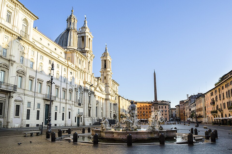 Empty Piazza Navona