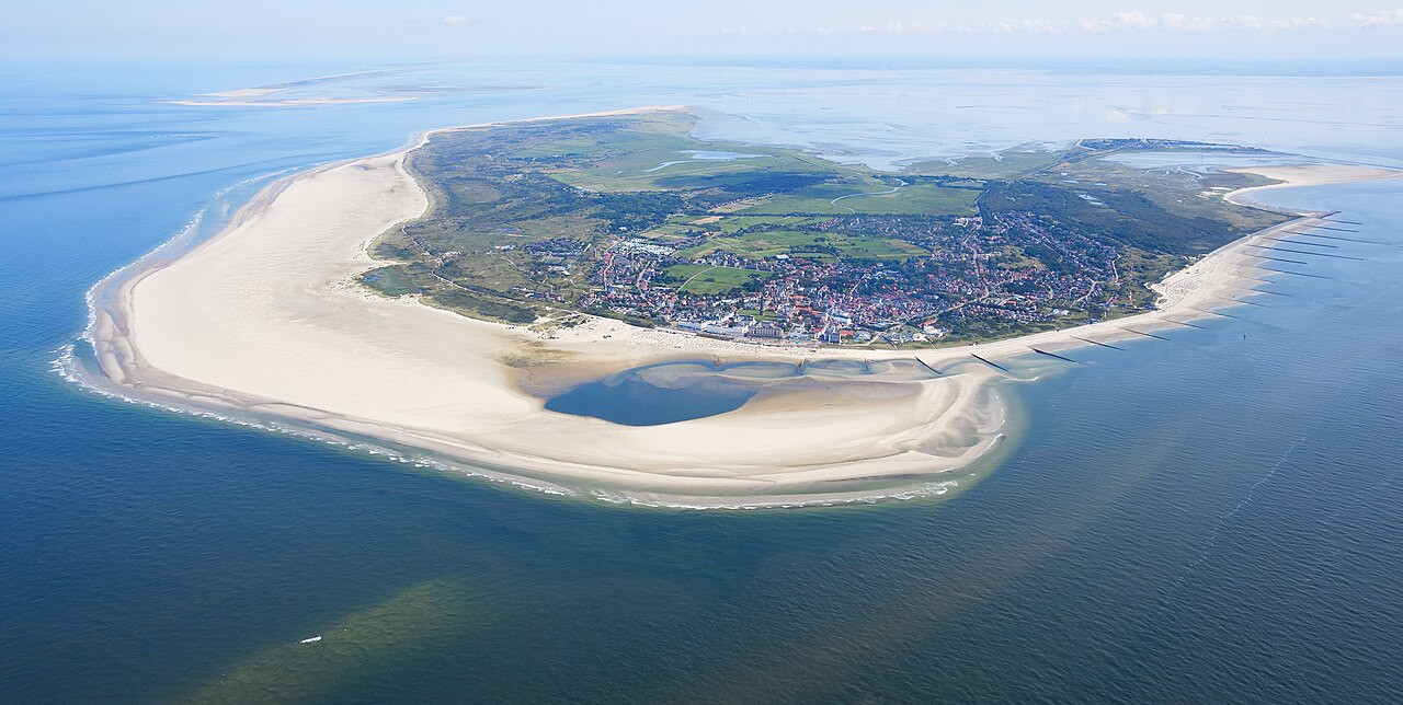 Aerial image of Borkum