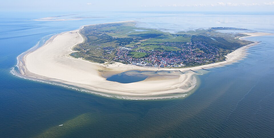 Aerial image of Borkum