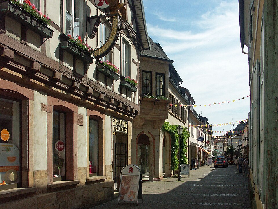 Marktstraße in Bad Bergzabern
