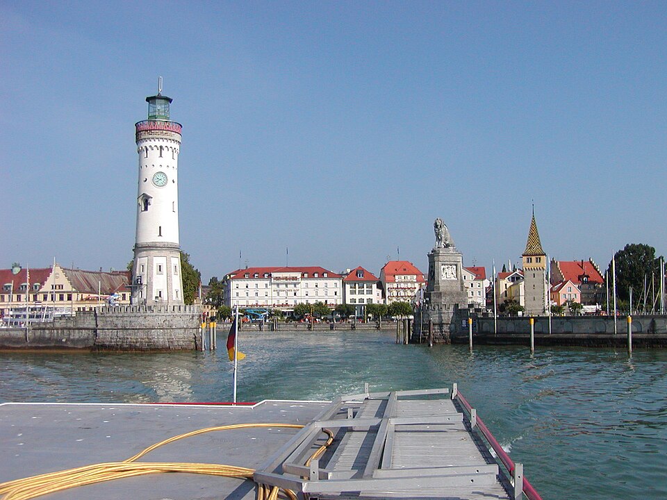 Lindau Hafeneinfahrt