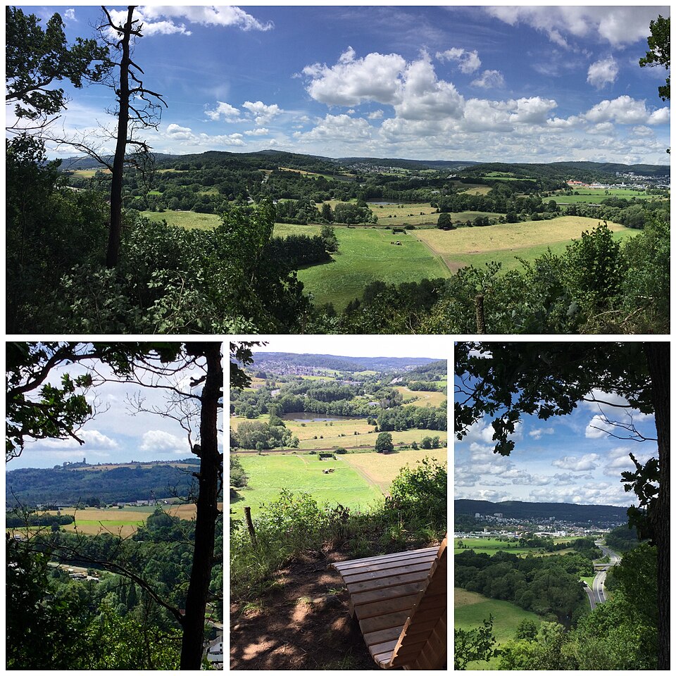 Blick Dilltal und Westerwald