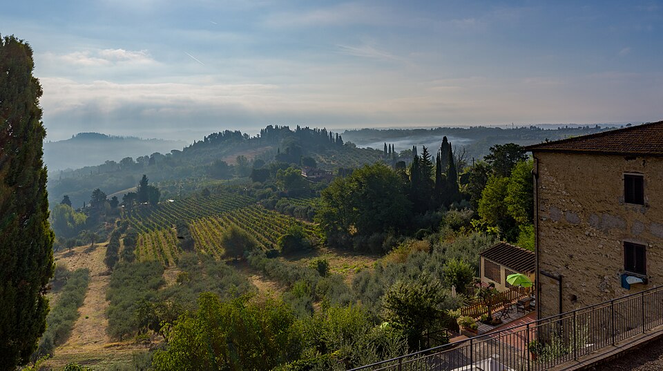 Campagna a San Gimignano