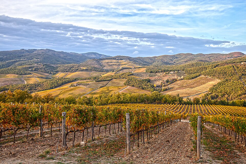 Autunno in Chianti Toscana