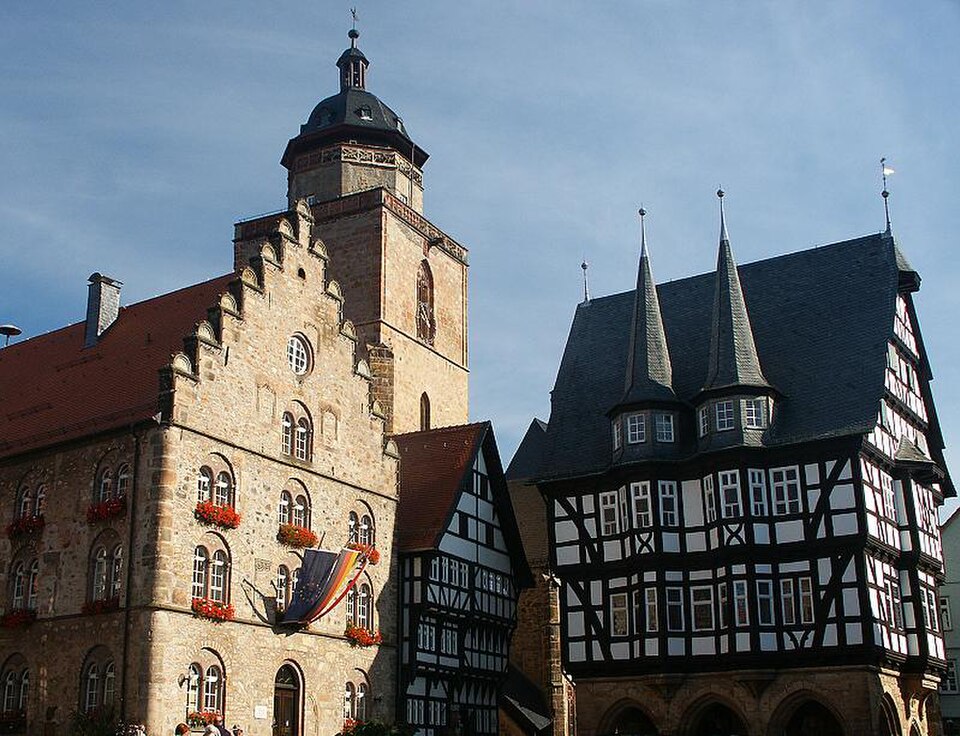 Alsfeld makrplatz gebaeude