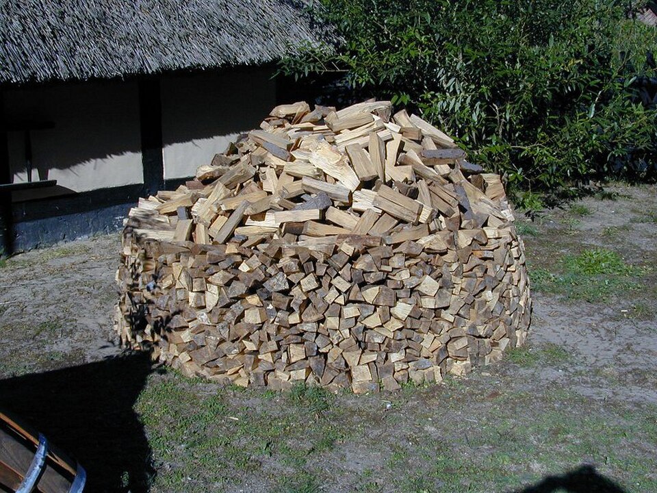 Holzmiete inneres