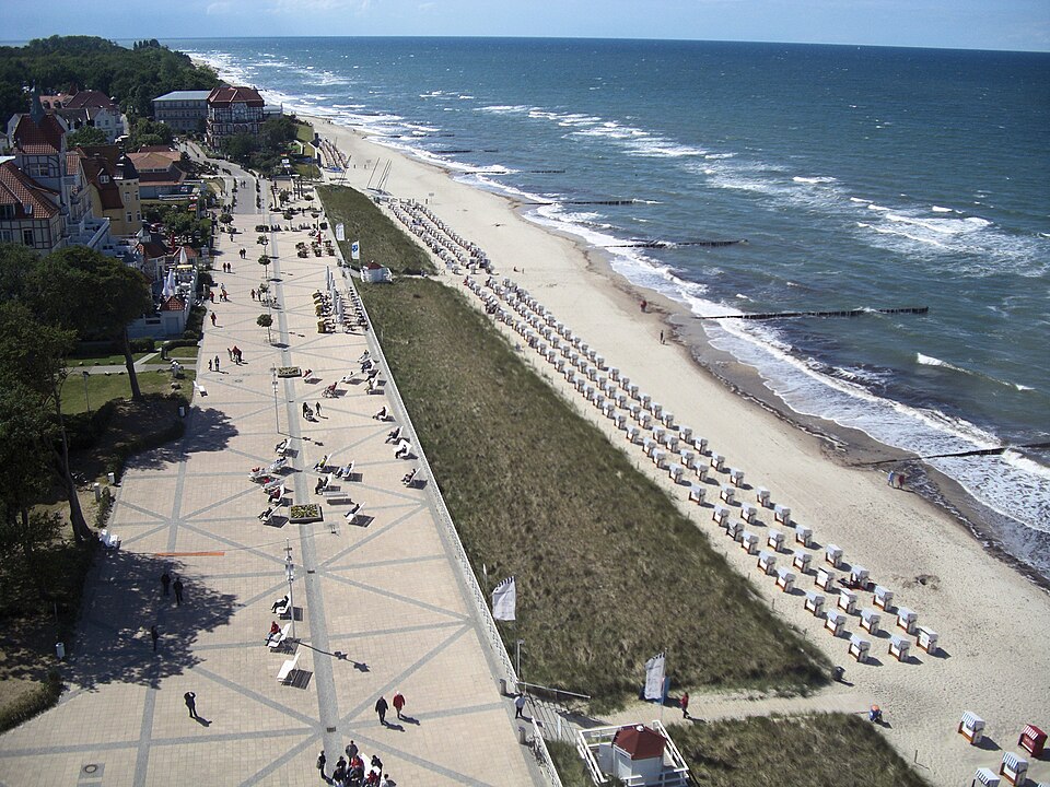 Strandpromenade kuehlungsborn