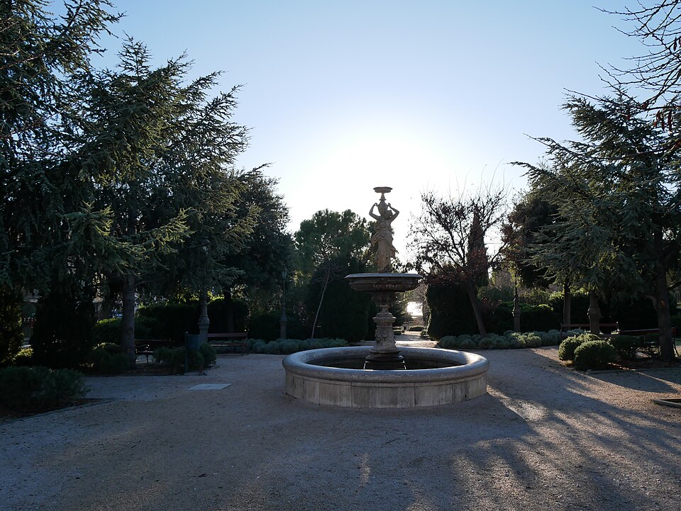 Fountain in Sibenik park