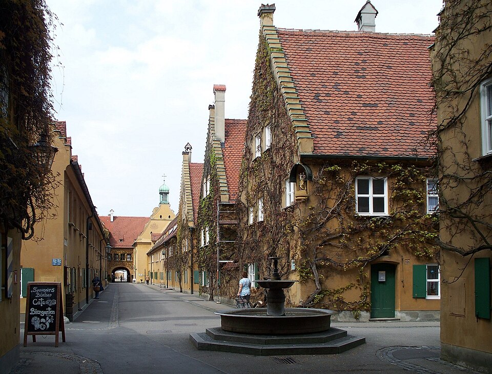Herrengasse Fuggerei Augsburg