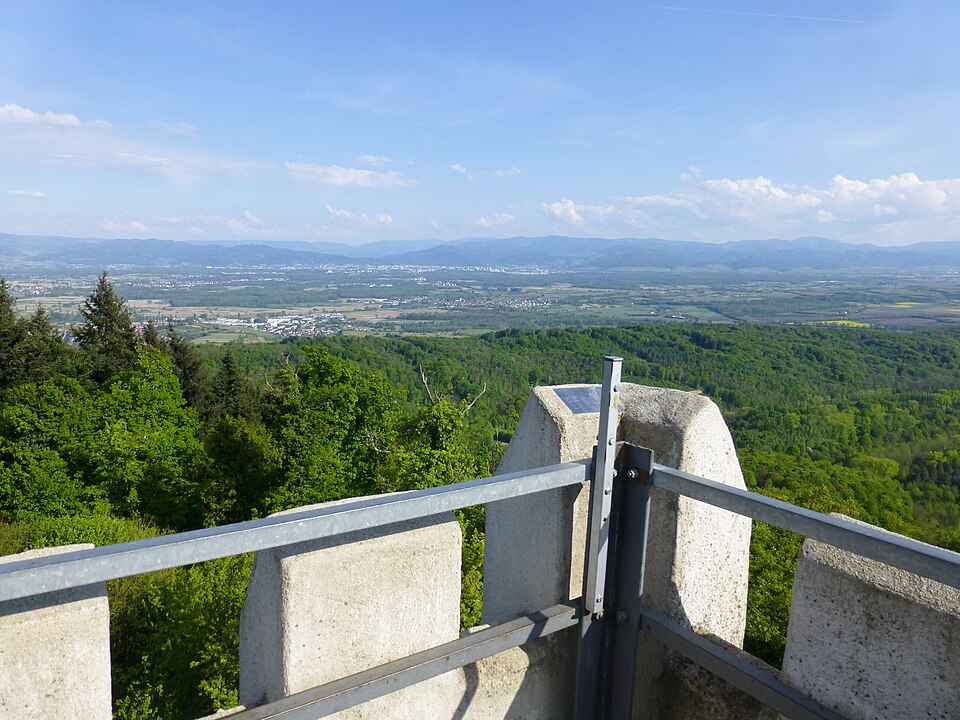 Neunlindenturm Aussicht Südost